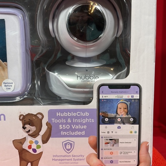 📡🖥️ NURSERY PAL PREMIUM 5” Smart HD Baby Monitor w/Touch Screen Viewer 🖥️📡 - Picture 7 of 8